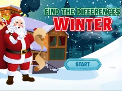 שפּיל Find The Differences Winter אָנליין