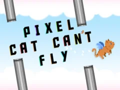 שפּיל Pixel cat can't fly אָנליין