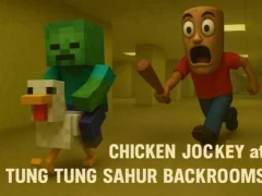 שפּיל Chicken Jockey at Tung Tung Sahur Backrooms אָנליין