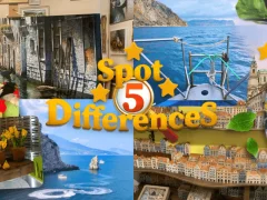 שפּיל Spot 5 Differences Camping אָנליין