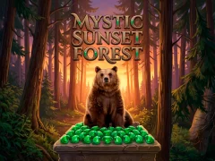 שפּיל Mystic sunset forest אָנליין