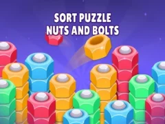 שפּיל Sort Puzzle Nuts and Bolts אָנליין