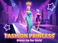 שפּיל Fashion Princess Dress Up for Girls אָנליין