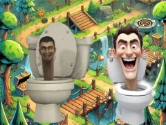 שפּיל Skibidi Toilet Cross The Road אָנליין