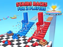 שפּיל Stairs Races For 2 Players אָנליין