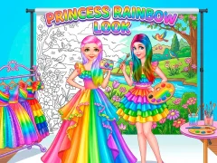 שפּיל Princess Rainbow Look אָנליין