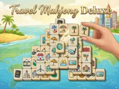 שפּיל Travel Mahjong Deluxe אָנליין