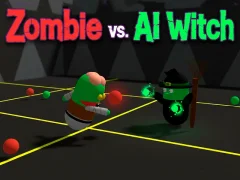 שפּיל Zombie vs. AI Witch אָנליין
