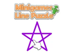 שפּיל Minigames Line Puzzle אָנליין