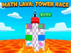 שפּיל Math Lava: Tower Race אָנליין