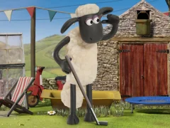 שפּיל Shaun The Sheep Baahmy Golf אָנליין