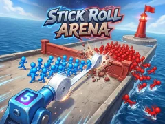שפּיל Stick Roll Arena אָנליין