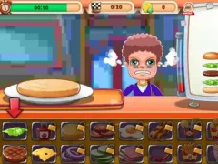 שפּיל Burger Craze: Top Burger Shop אָנליין