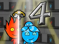 שפּיל Fireboy & Watergirl 4 in Crystal Temple אָנליין