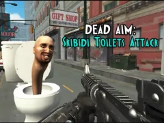 שפּיל Dead Aim: Skibidi Toilets Attack אָנליין