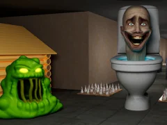 שפּיל Toilet Monster Attack Sim 3D אָנליין