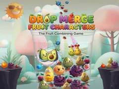 שפּיל Drop Merge Fruit Characters אָנליין