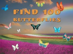 שפּיל Find 100 butterflies אָנליין