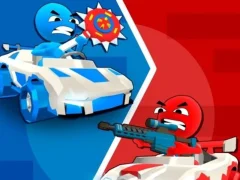 שפּיל Stickman battle 1-4 Players אָנליין
