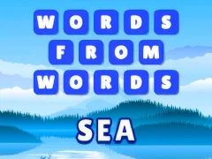 שפּיל Words from words: Sea אָנליין