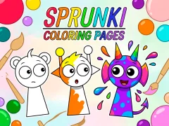 שפּיל Sprunki Coloring Pages אָנליין