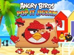 שפּיל Angry Birds Pop It Jigsaw אָנליין