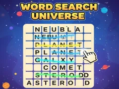 שפּיל Word Search: Universe אָנליין
