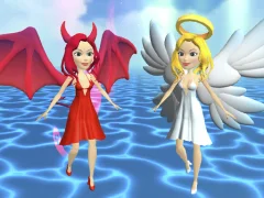 שפּיל Heaven or Hell The choice is yours אָנליין