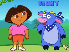 שפּיל Dora's Meet My Friends אָנליין