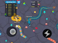 שפּיל Greedy Snake Multiplayer Duel אָנליין