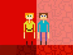 שפּיל Two Player Stick Steve and Alex אָנליין