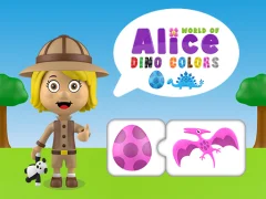 שפּיל World of Alice Dino Colors אָנליין