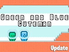 שפּיל Green and Blue Cuteman אָנליין