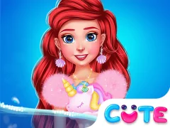 שפּיל Princess Turned Into Mermaid אָנליין