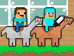 שפּיל Noob vs Pro HorseCraft אָנליין