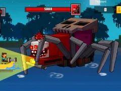 שפּיל Pirate Block Craft Monster Shooter אָנליין