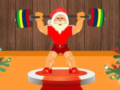 שפּיל Santa Claus Weightlifter אָנליין