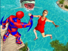 שפּיל Superhero Police Speed Hero Rescue Mission אָנליין