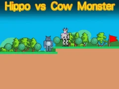 שפּיל Hippo vs Cow Monster אָנליין