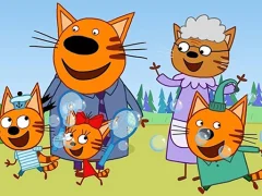 שפּיל Cat Family Educational Games אָנליין