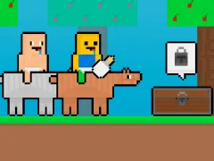 שפּיל Baby Noob vs Baby Obby Horse אָנליין
