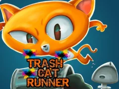 שפּיל Trash Cat Runner אָנליין