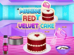 שפּיל Making Red Velvet Cake אָנליין