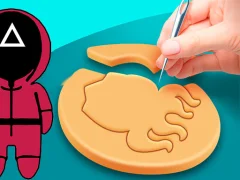 שפּיל Squid Game cookie Puzzle אָנליין