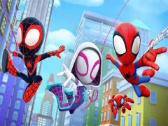שפּיל Spidey and his Amazing Friends Swing Into Action! אָנליין