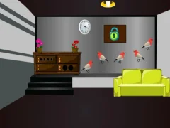 שפּיל Grey Checked Room Escape אָנליין