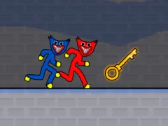 שפּיל Stickman Huggy Party Duo אָנליין