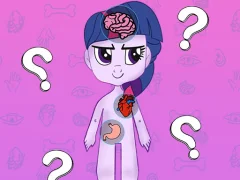 שפּיל My Little Pony Learning The Body אָנליין