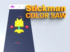 שפּיל Stickman Color Saw אָנליין