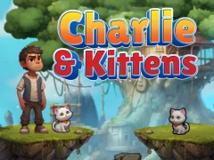 שפּיל Charlie & Kittens אָנליין